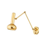 Roald Wall Sconce LIGHTING - wall sconce Hudson Valley Lighting Aged Brass