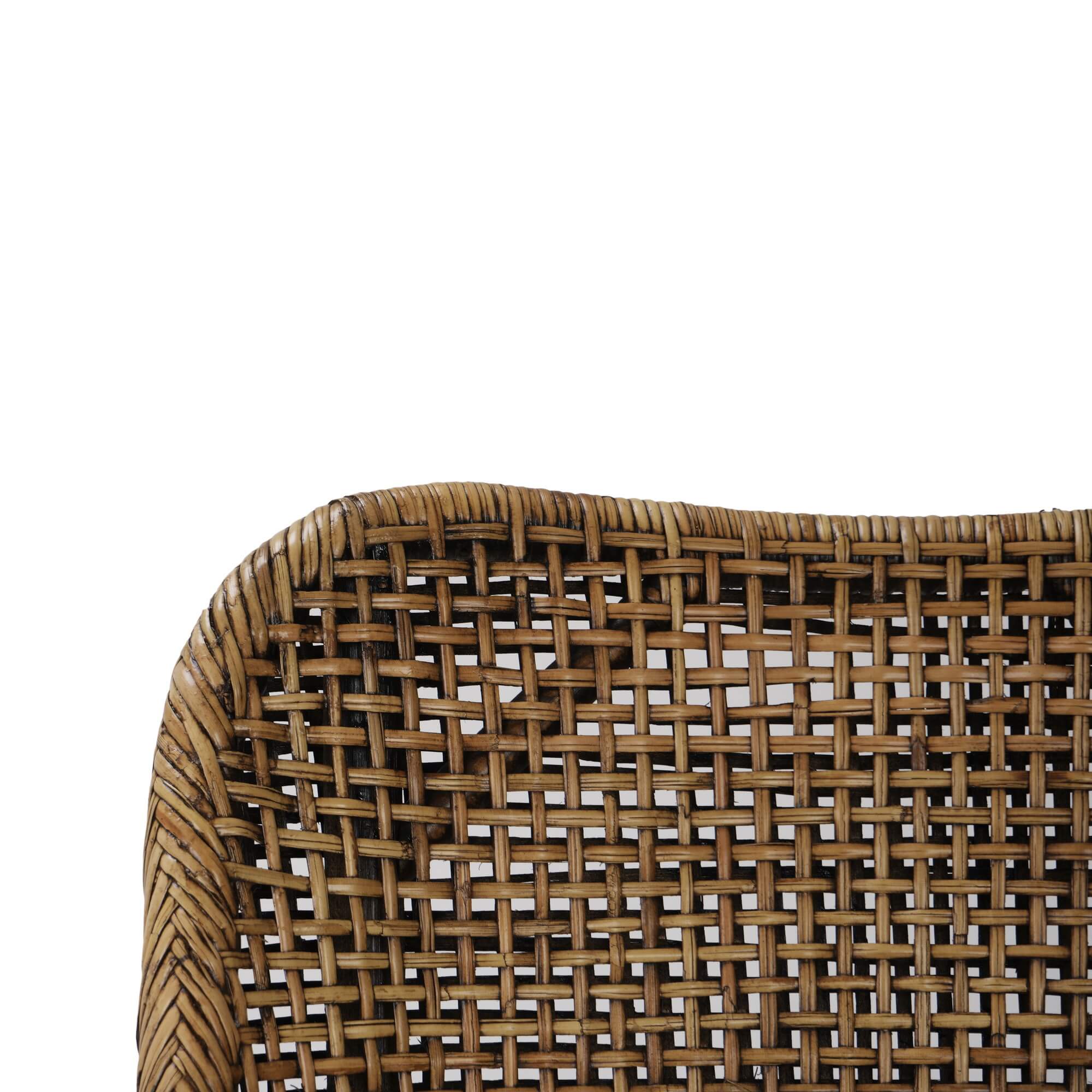 Christo Rattan Dining Chair FURNITURE - dining chair Bramble