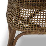 Christo Rattan Dining Chair FURNITURE - dining chair Bramble