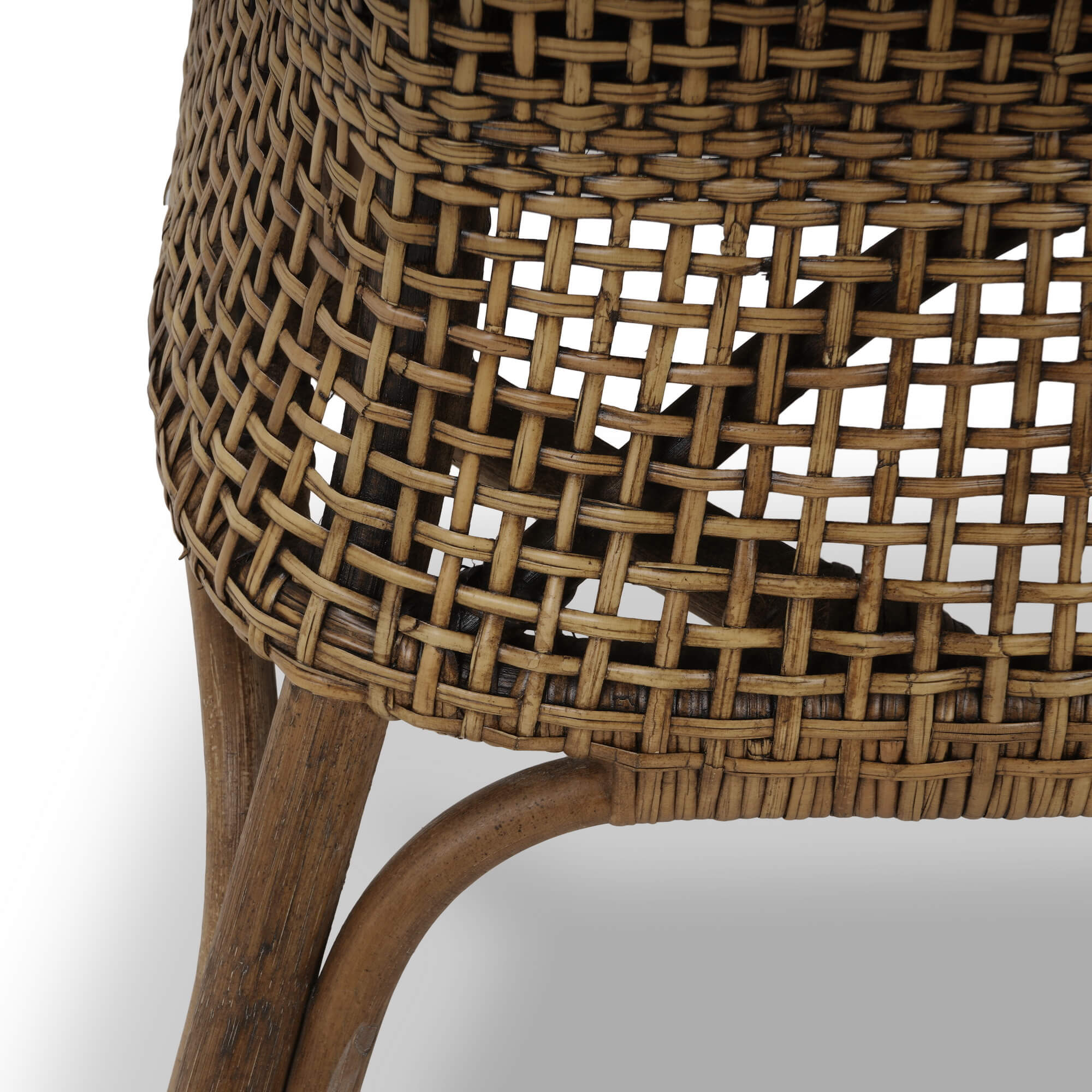Christo Rattan Dining Chair FURNITURE - dining chair Bramble