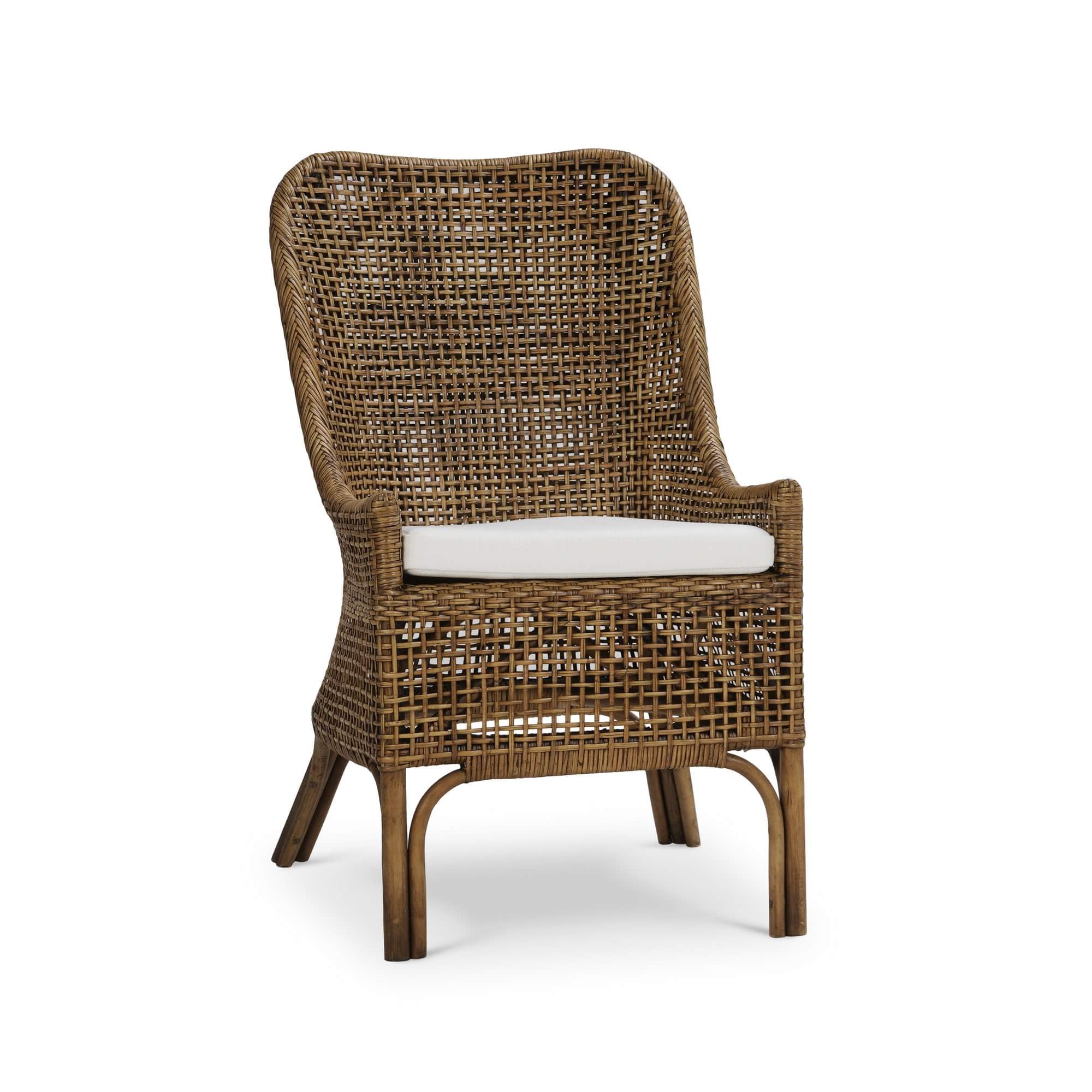 Christo Rattan Dining Chair FURNITURE - dining chair Bramble