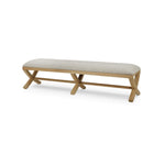 Milton X Bench FURNITURE - benches Bramble