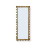 Chloe Rectangular Mirror In Fruitwood MIRROR - wall mirror Bramble