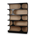 Vincent Crescent Bookcase FURNITURE - bookcase Bramble