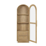 Vincent Single Door Display Cabinet FURNITURE - cabinet Bramble