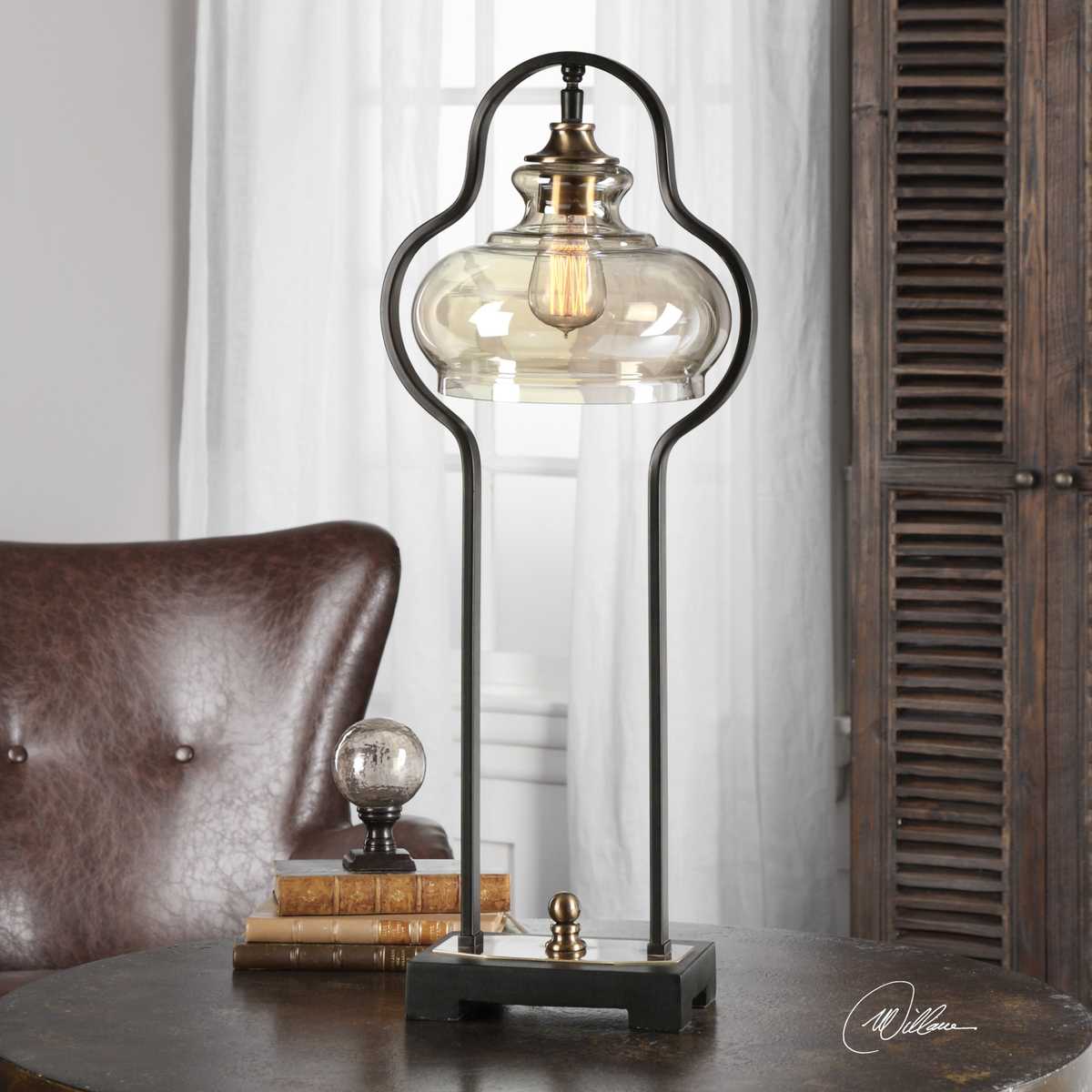 Cotu Table Lamp 1 - LIGHTING - table lamp Uttermost