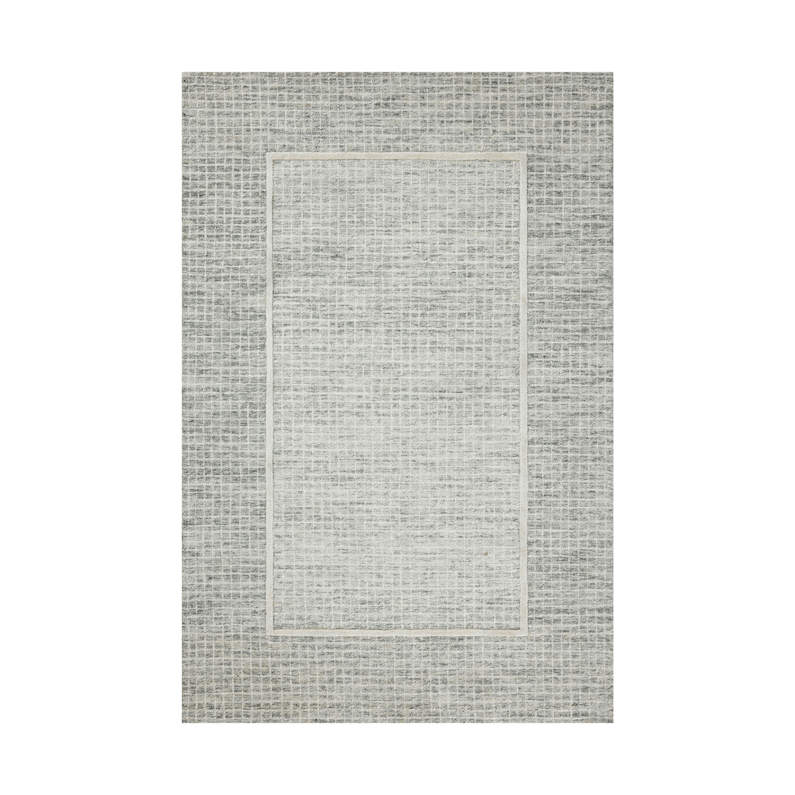 Chris Loves Julia x Loloi Briggs Mist / Ivory Rug 0-RUGS-wool Loloi 18" x 18" Sample