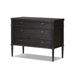 Toulouse Dresser - Distressed Black 16 - FURNITURE - dresser Four Hands