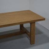 Lawrence Reclaimed Wood Rectangular Dining Table 5-VINTAGE -table Hauer Market