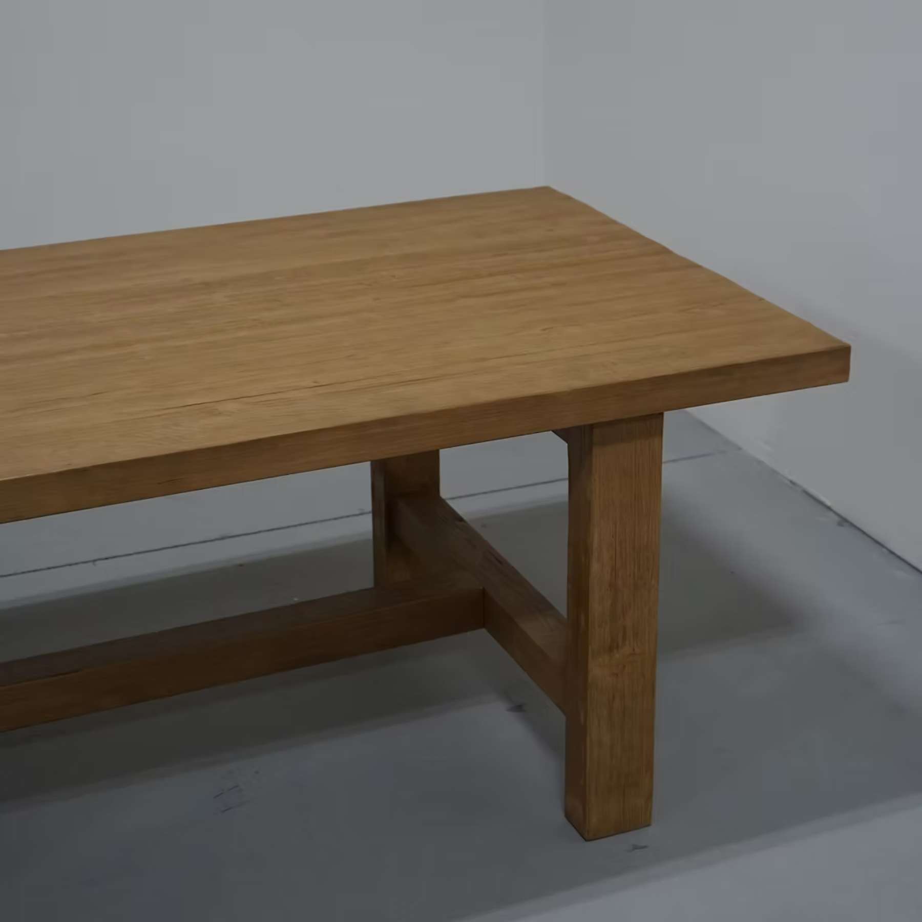 Lawrence Reclaimed Wood Rectangular Dining Table 5-VINTAGE -table Hauer Market