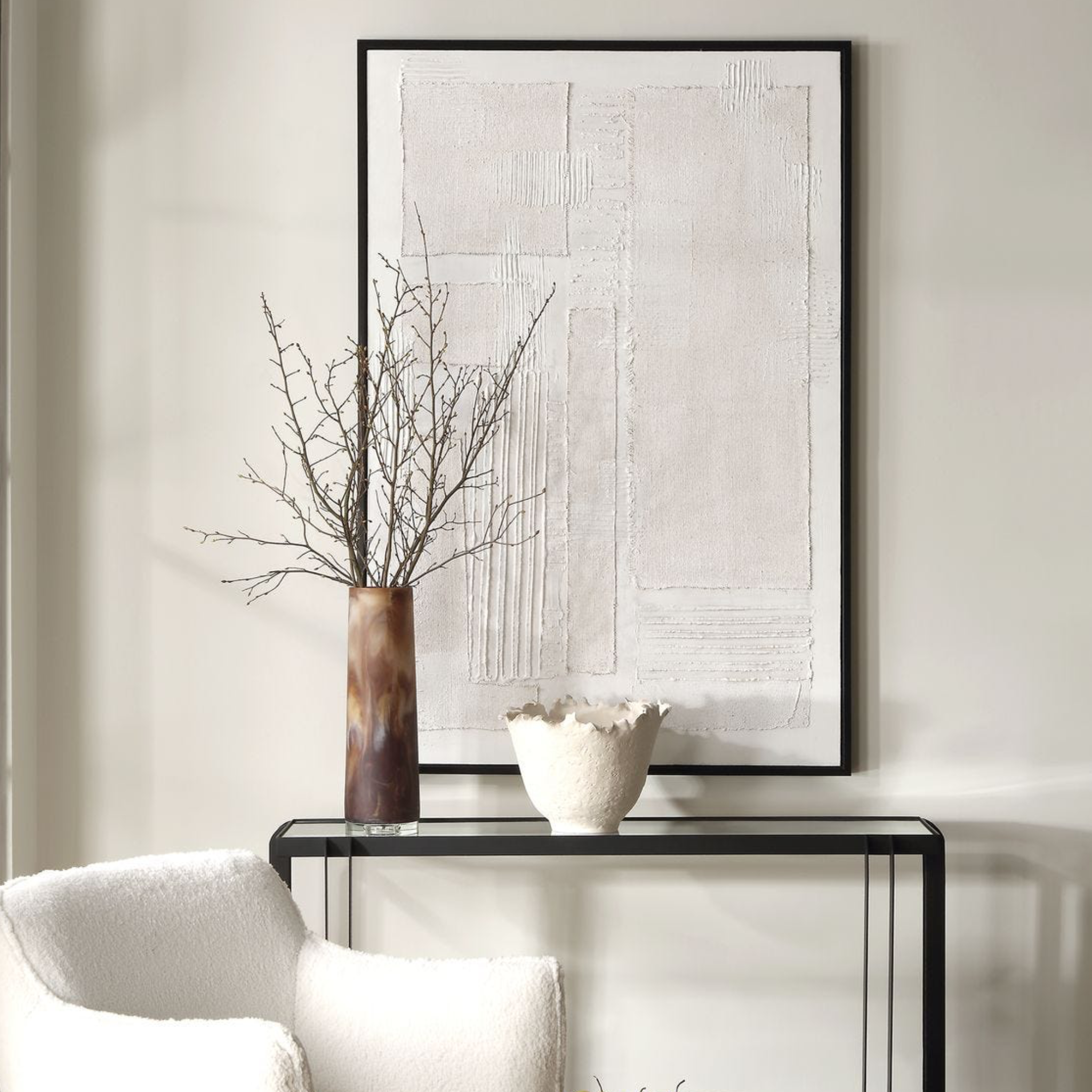 "Clean Slate" Framed Canvas 1-ARTWORK - framed print Uttermost