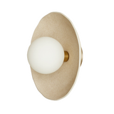 Omara Organic Ceramic Sconce