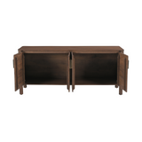 Winnie 4 Door Sideboard - Vintage Brown - Rug & Weave