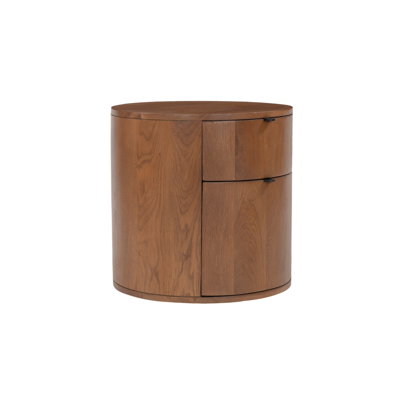 Niko Two Drawer Nightstand - Dark Oak – view 2