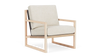 FLOOR MODEL - EQ3 Chiara Chair - Natural Ash Frame