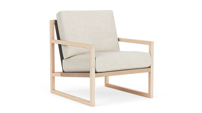 FLOOR MODEL - EQ3 Chiara Chair - Natural Ash Frame