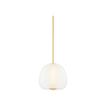 Scranton Pendant LIGHTING - pendant Hudson Valley Lighting Aged Brass Small