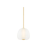 Scranton Pendant LIGHTING - pendant Hudson Valley Lighting Aged Brass Small