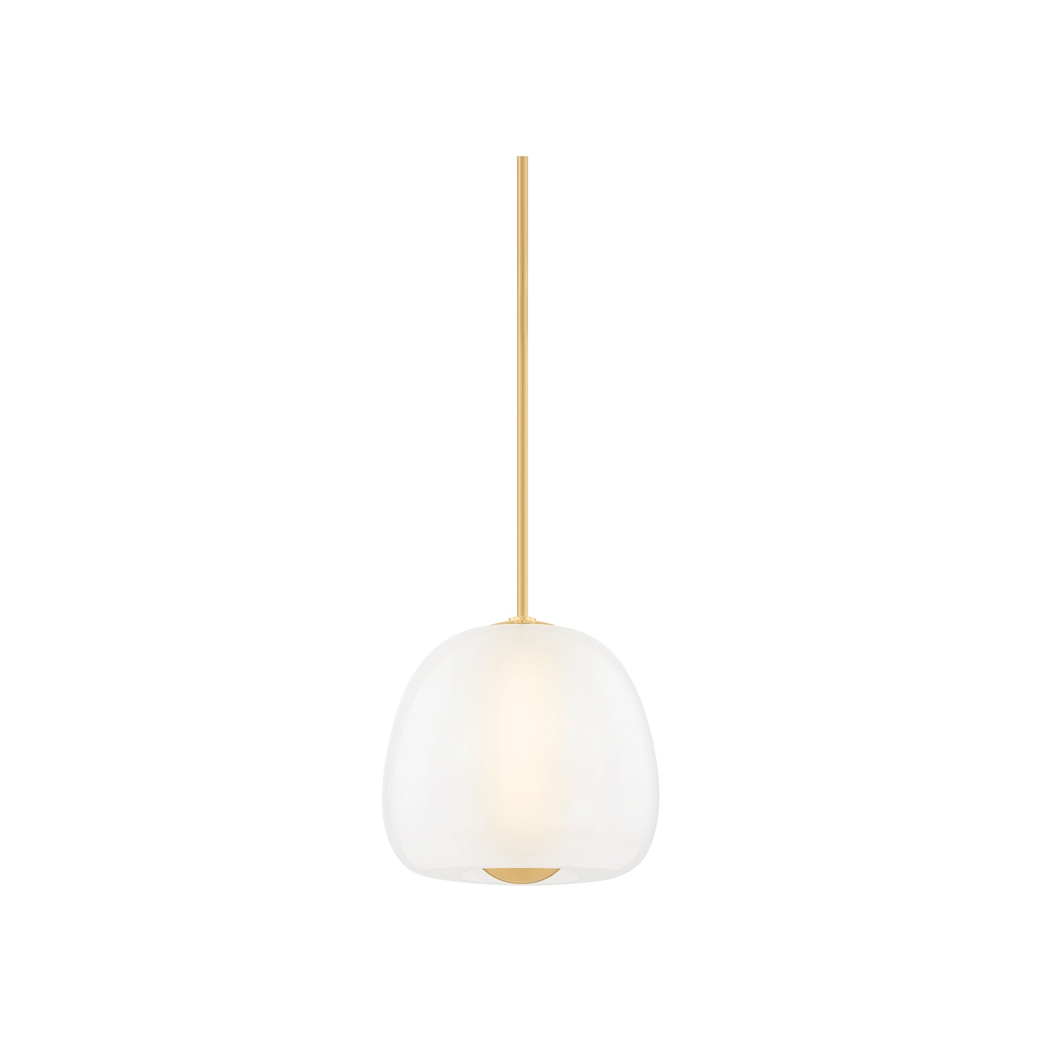 Scranton Pendant LIGHTING - pendant Hudson Valley Lighting Aged Brass Small