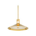 Clermont Pendant LIGHTING - pendant Hudson Valley Lighting Aged Brass Small