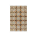 Mesael Modern Plaid Indoor Rug RUGS - synthetic Dash & Albert Tan 2' x 3'