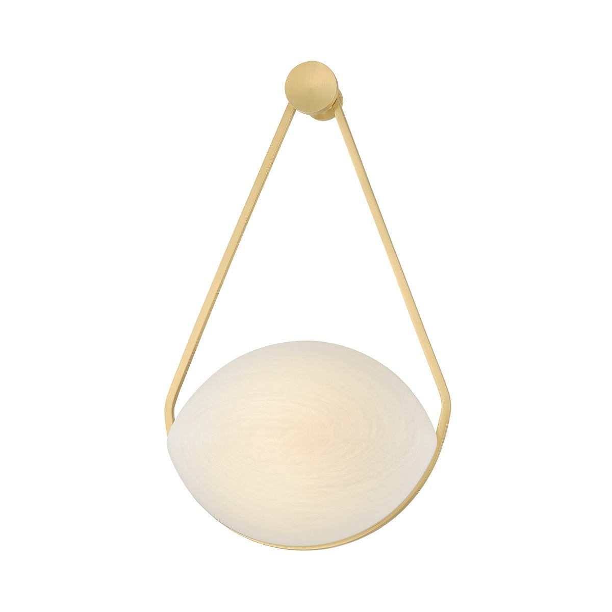 Blaina Wall Sconce LIGHTING - Wall Sconce Hudson Valley Lighting Aged Brass