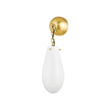 Clarkstown Wall Sconce LIGHTING - wall sconce Hudson Valley Lighting Aged Brass