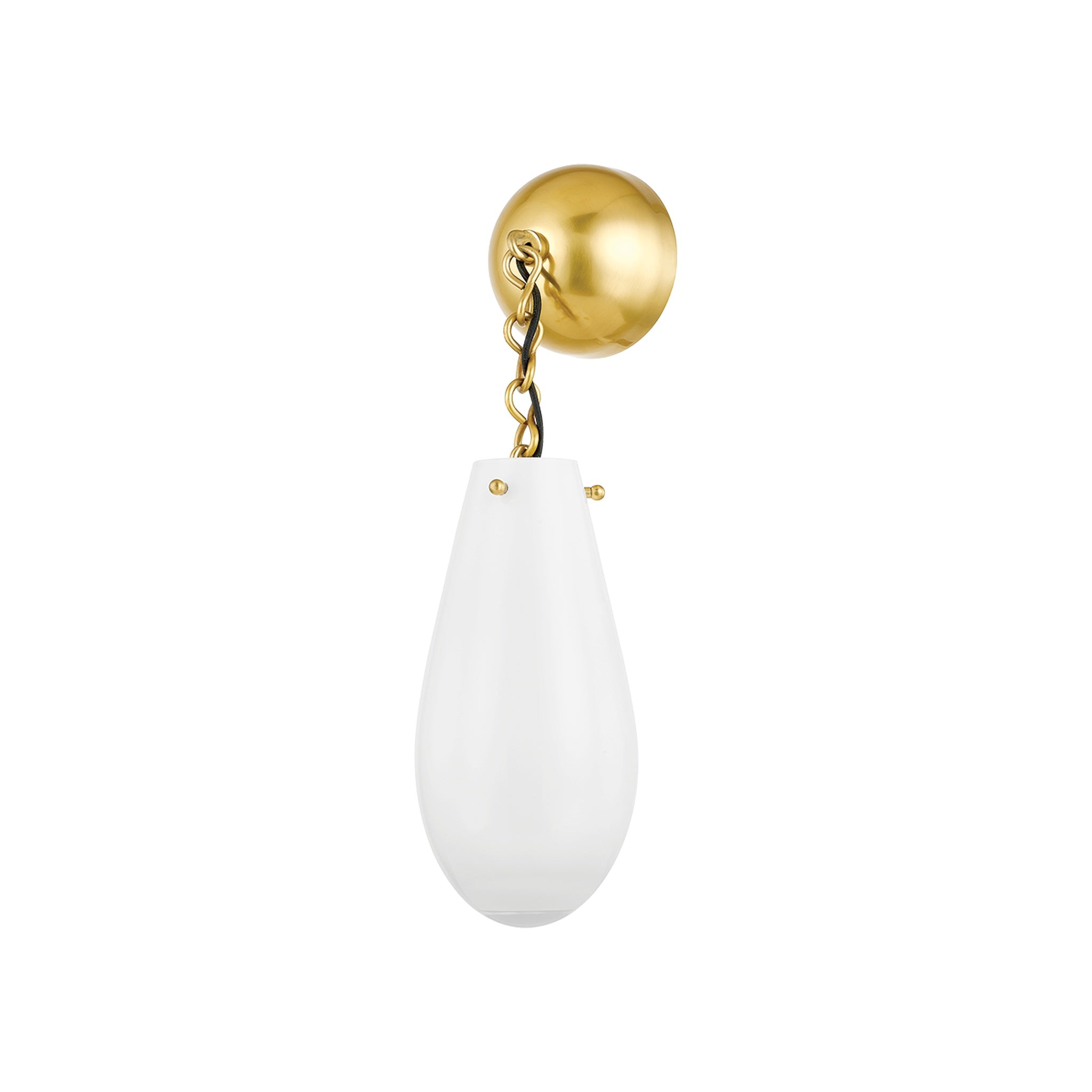 Clarkstown Wall Sconce LIGHTING - wall sconce Hudson Valley Lighting Aged Brass