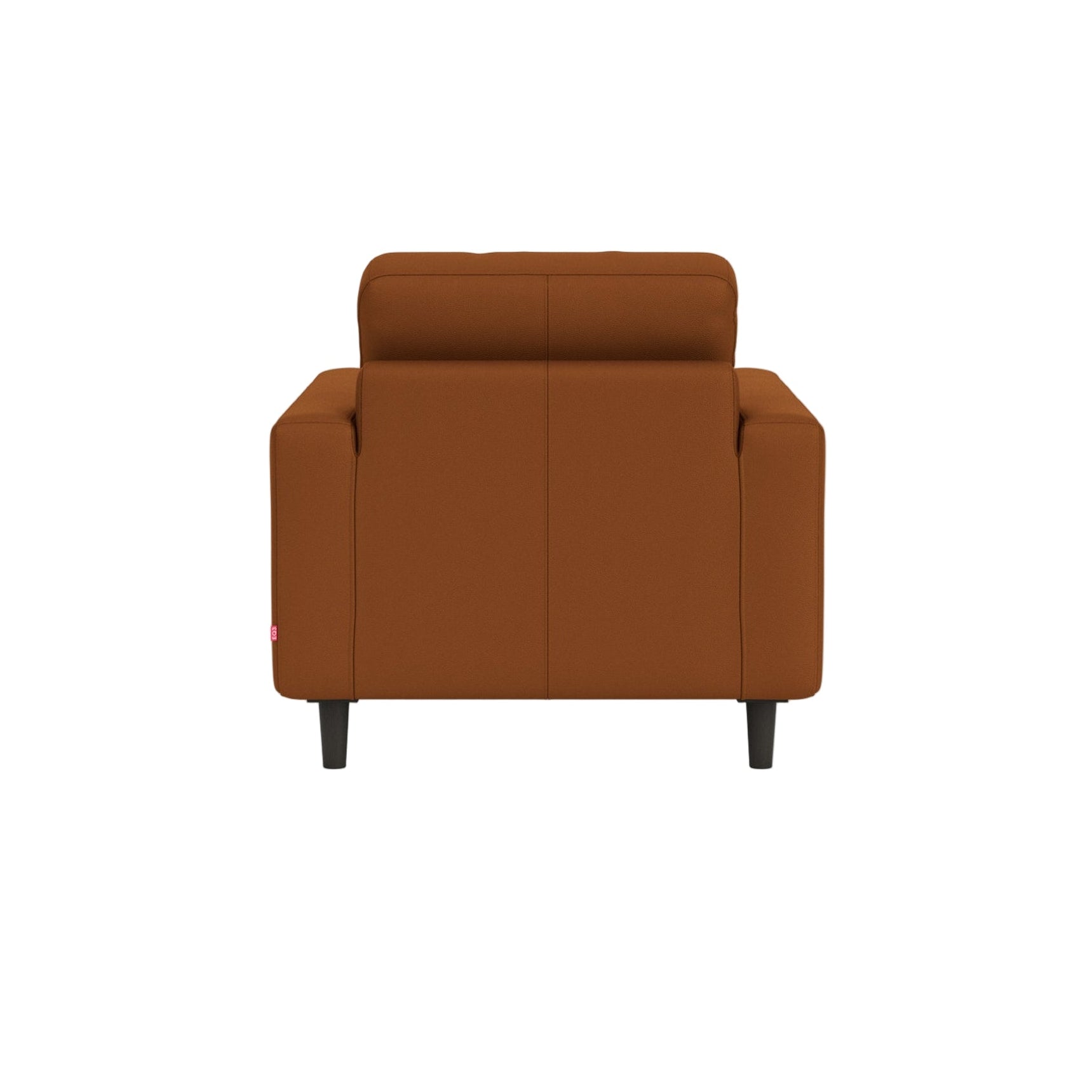 Oskar Leather Chair 1 - FURNITURE - sofa EQ3