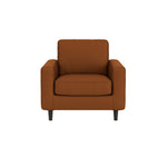 Oskar Leather Chair 1 - FURNITURE - sofa EQ3