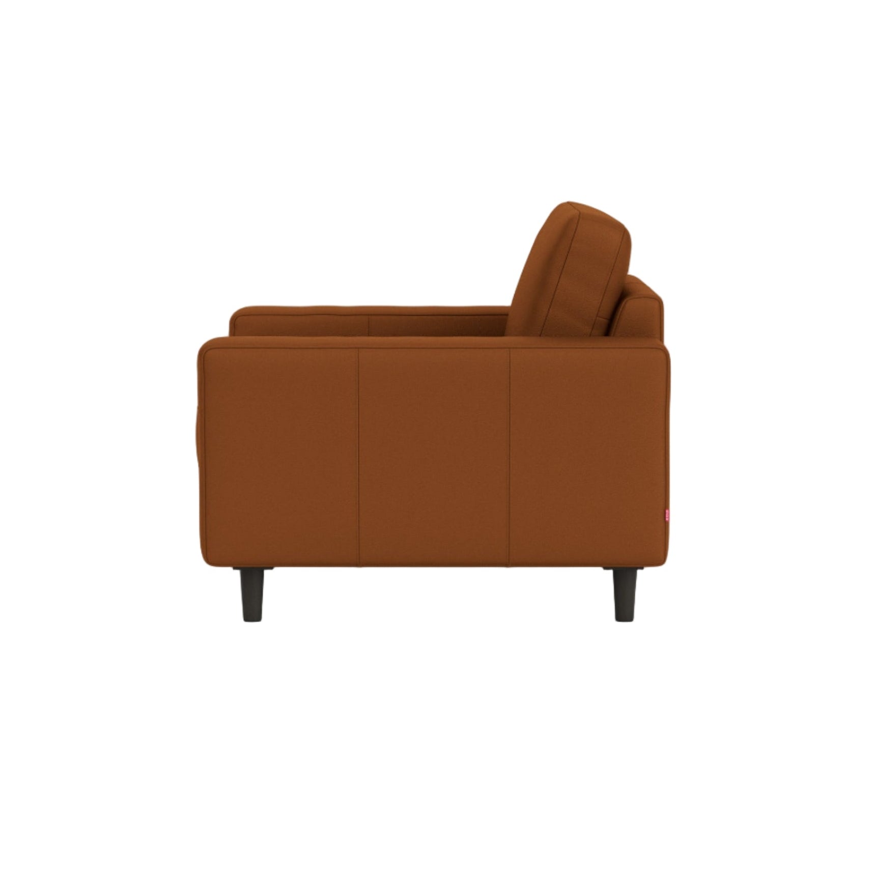 Oskar Leather Chair 1 - FURNITURE - sofa EQ3