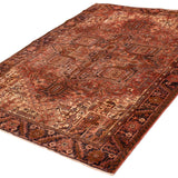 8'10" x 11'7" Vintage Heriz Rug