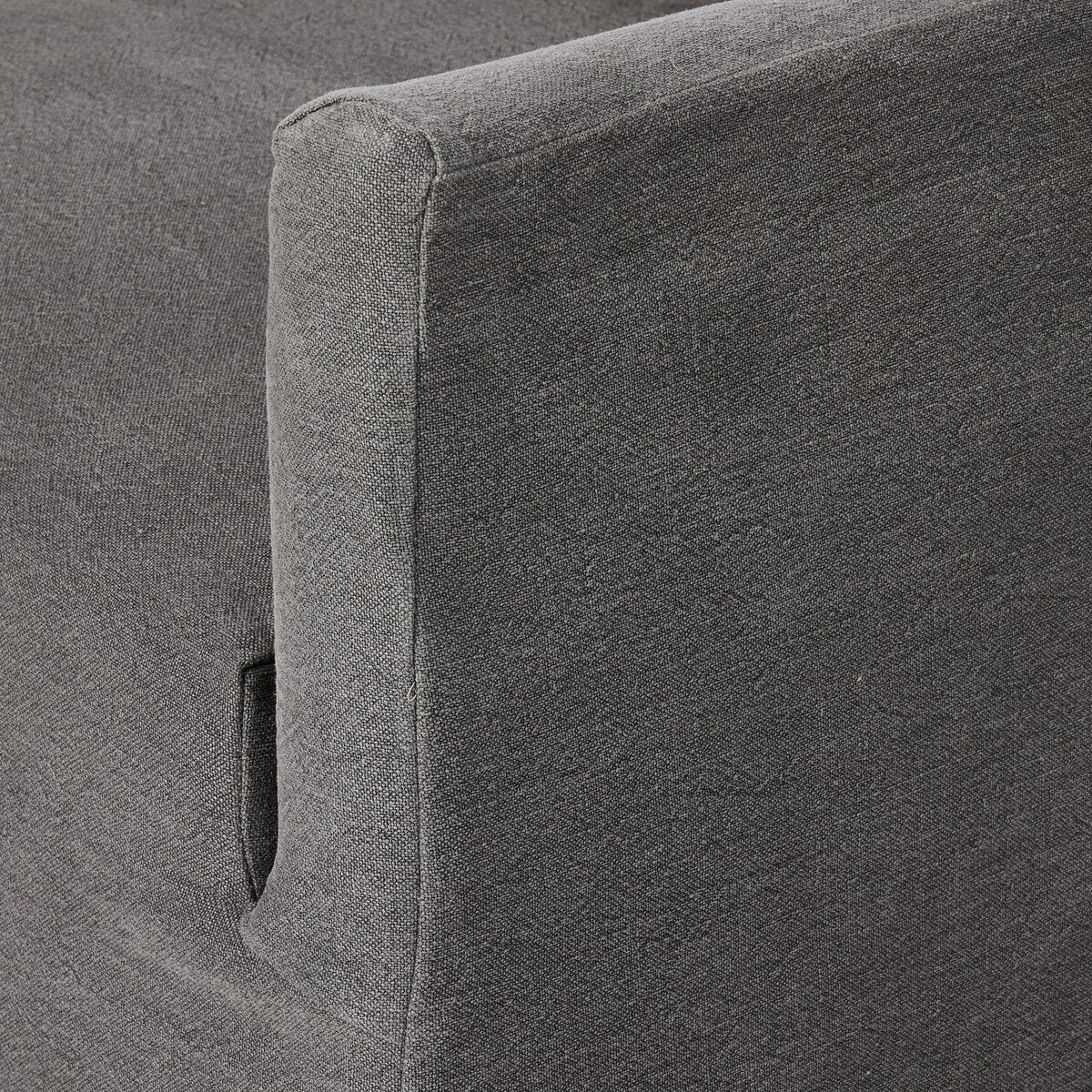 Lowell Slipcover Swivel Chair - Broadway Demin FURNITURE - lounge chair Four Hands