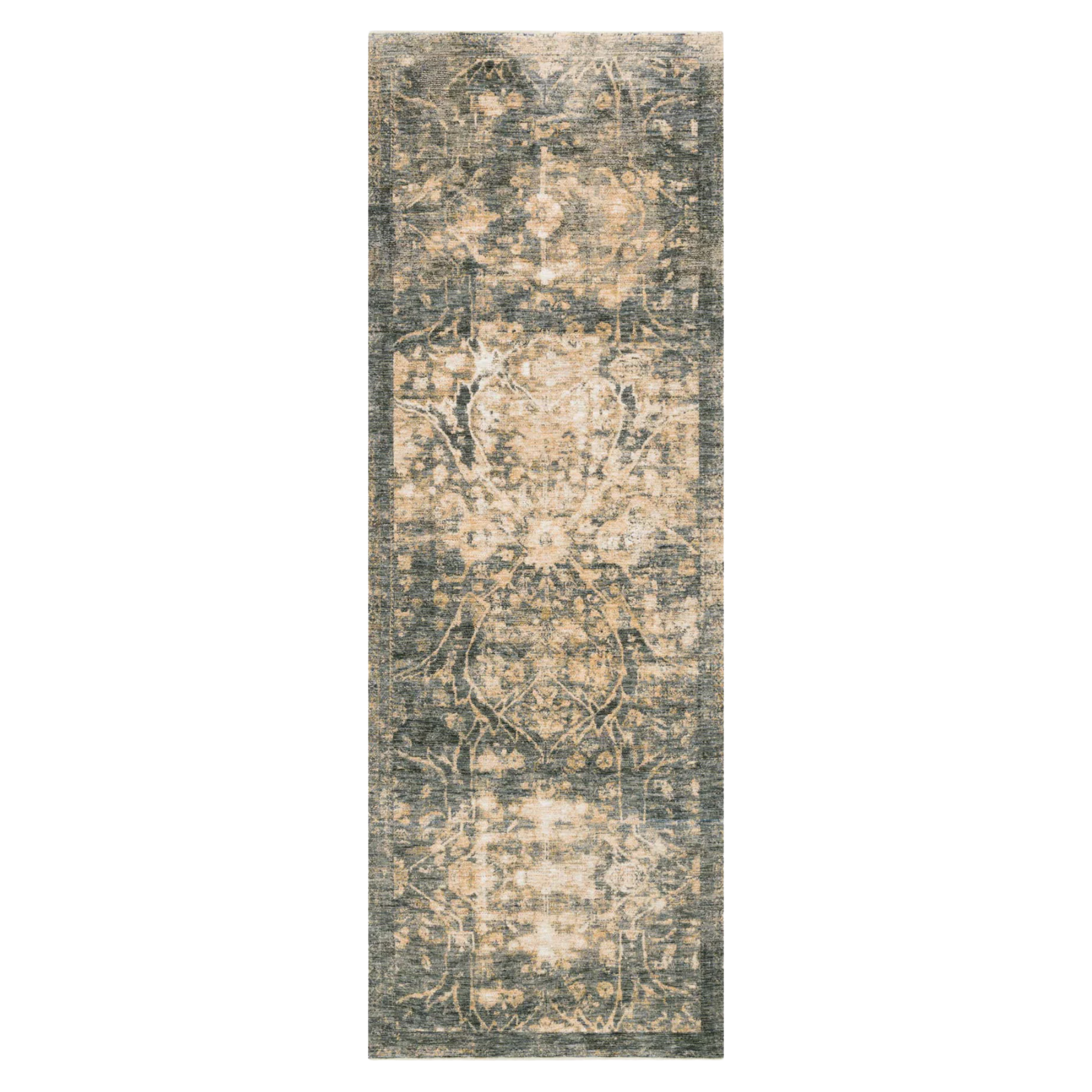 Magnolia Home by Joanna Gaines x Loloi Kennedy Lagoon / Sand Rug 0-RUGS-patterned Loloi
