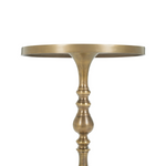 Ronald Brass Side Table 4 - c - FURNITURE - accent table - metal Renwil