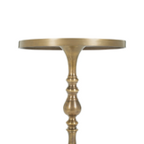 Ronald Brass Side Table 4 - c - FURNITURE - accent table - metal Renwil