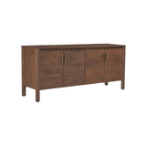 Winnie 4 Door Sideboard - Vintage Brown - Rug & Weave