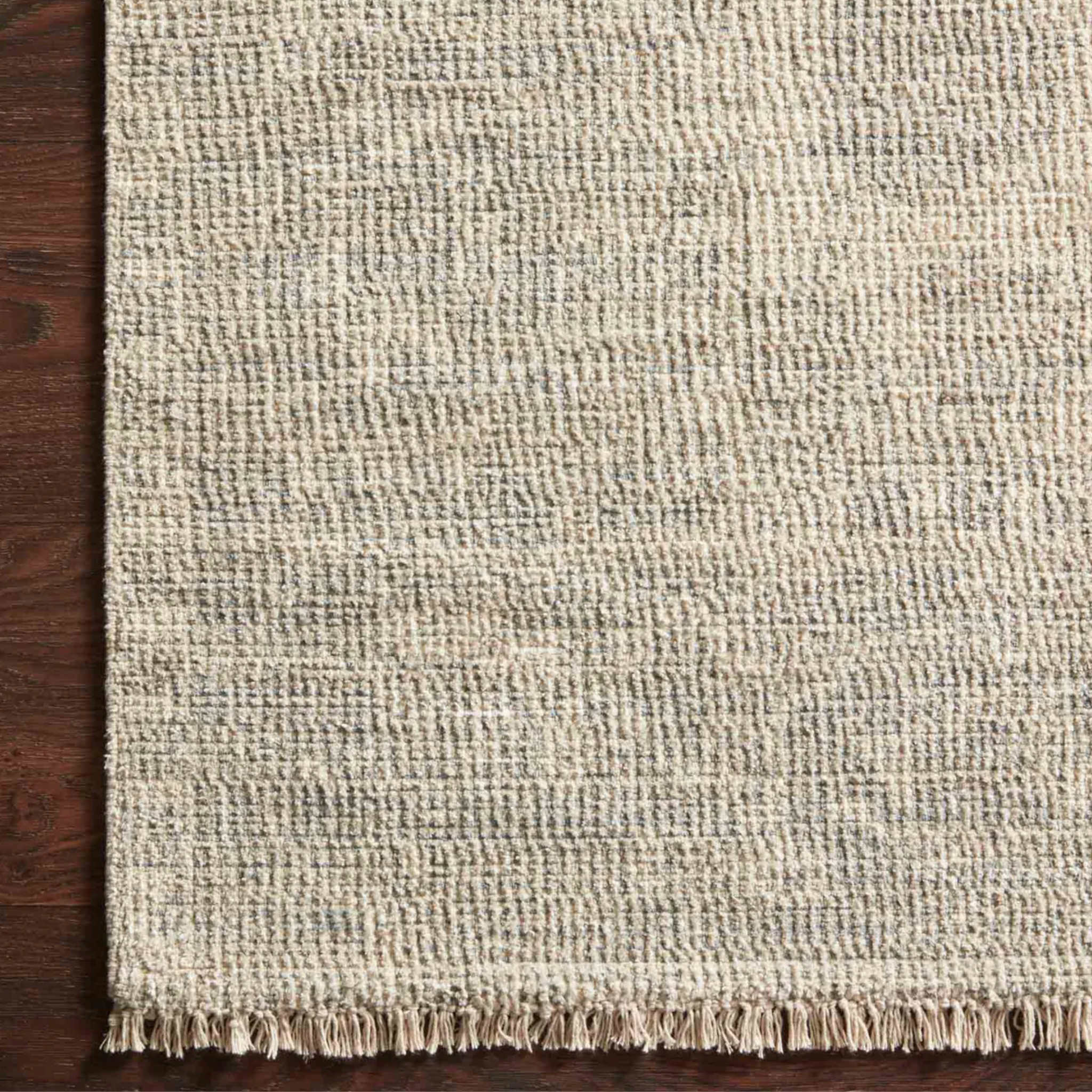 Loloi Priya Ivory / Grey Rug 0-RUGS-patterned Loloi