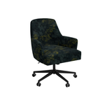 Vetta Desk Chair FURNITURE - office chair Skyline Furniture Verdure Navy Black