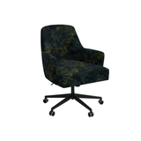 Vetta Desk Chair FURNITURE - office chair Skyline Furniture Verdure Navy Black