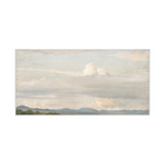 FLOOR MODEL - "Cloudy Horizon" Framed Canvas ARTWORK - in store Celadon Art