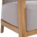 Ralyn Outdoor Teak Single Seater Furniture - outdoor chairs Bramble