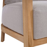 Ralyn Outdoor Teak Single Seater Furniture - outdoor chairs Bramble