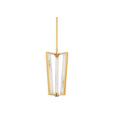 Edgemere Pendant LIGHTING - pendant Hudson Valley Lighting Aged Brass Small