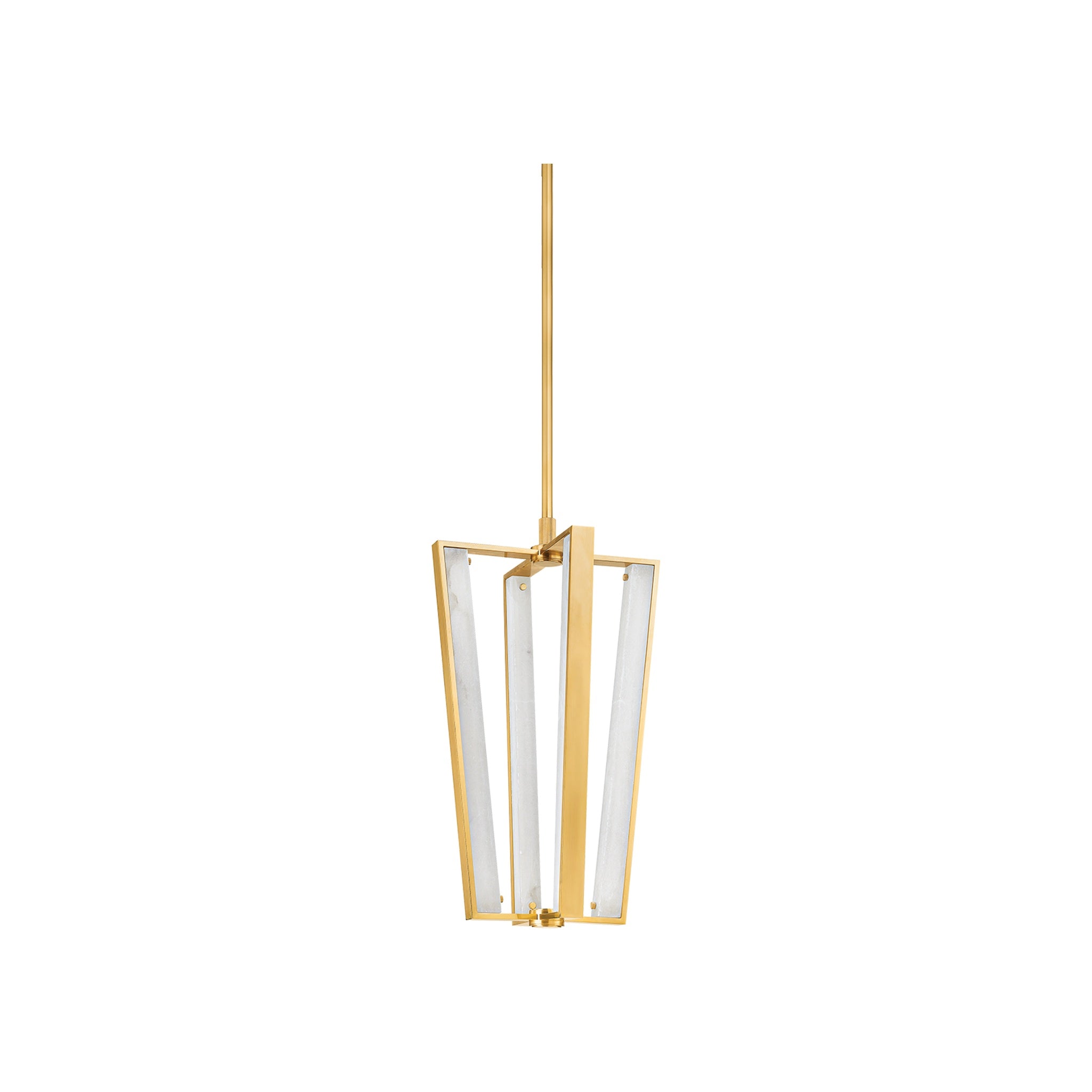 Edgemere Pendant LIGHTING - pendant Hudson Valley Lighting Aged Brass Large