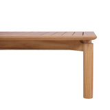 Virgil Outdoor Rectangular Coffee Table Furniture - outdoor coffee tables Bramble