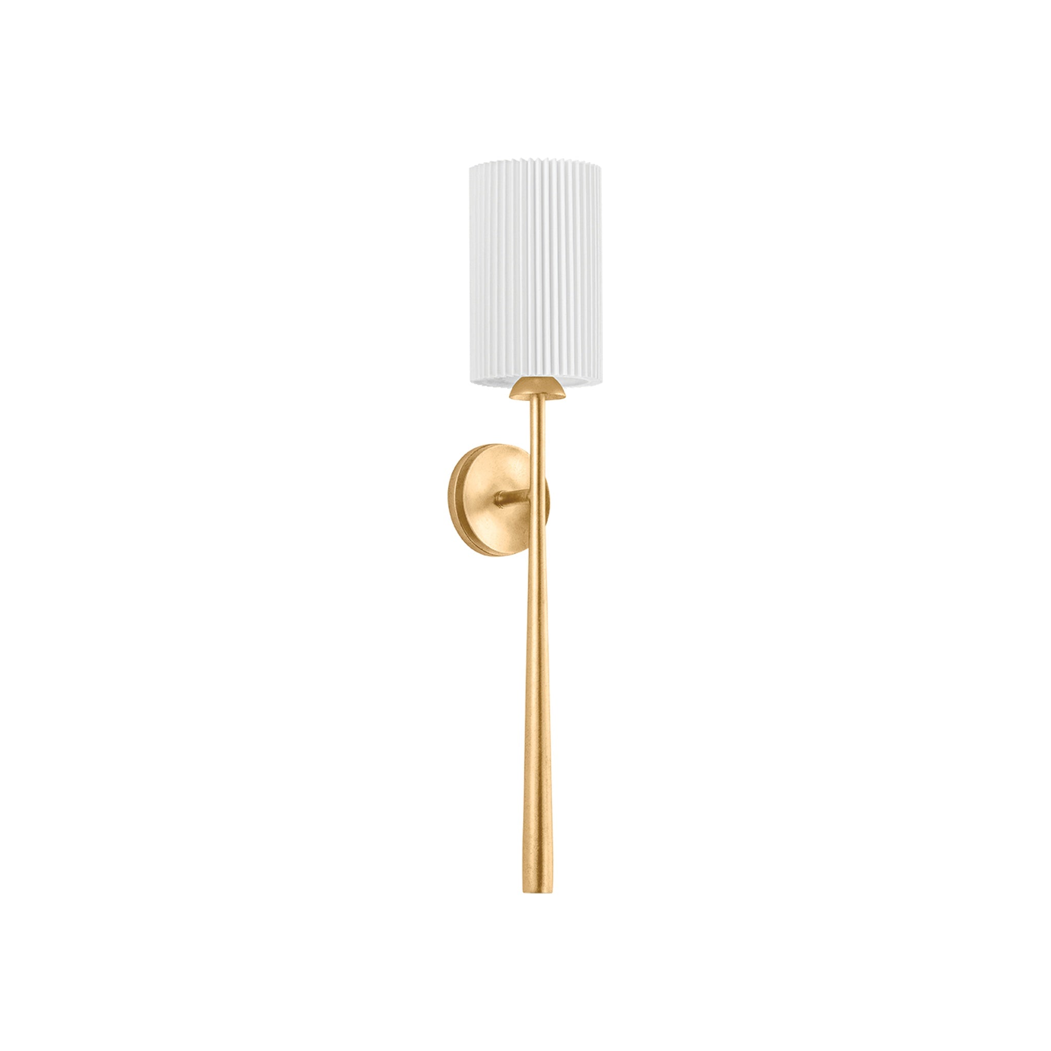 Sterling Wall Sconce LIGHTING - wall sconce Hudson Valley Lighting Vintage Gold Leaf