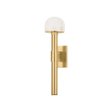 Bellvale Wall Sconce LIGHTING - Wall Sconce Hudson Valley Lighting Aged Brass