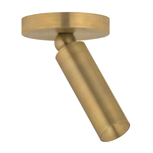 Luxe Pivot Flush Mount Flush Mount Hudson Valley Lighting Patina Brass