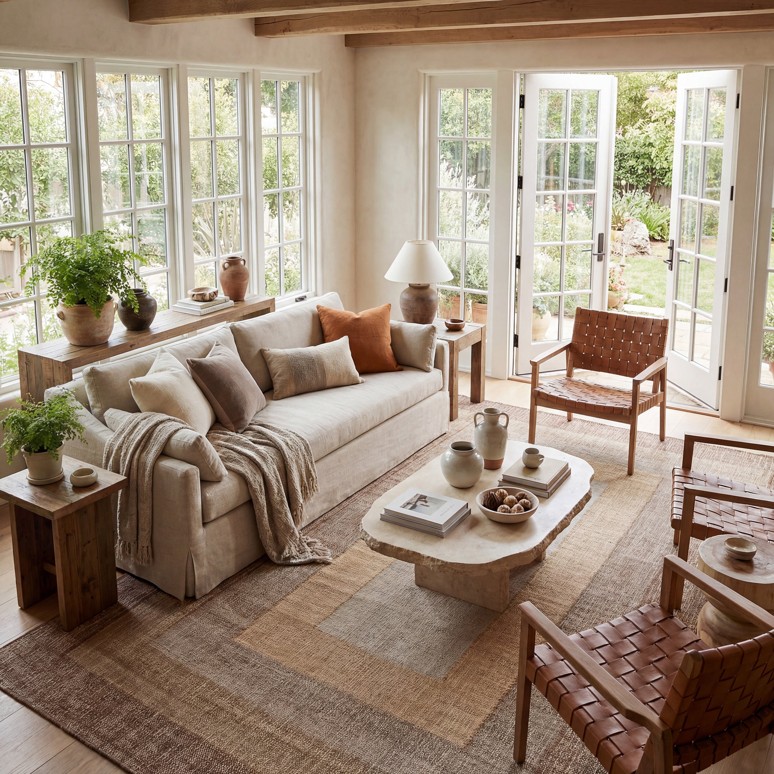 Tavira Modern Bordered Indoor Rug RUGS - jute Dash & Albert